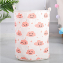 Cesto Organizador Multiuso Tecido Dobrável Roupa Brinquedos Lavanderia