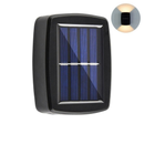Kit 2-8 Luminária De Parede Led Arandela Solar com 2 Focos Externa À Prova D'Água
