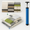 Kit 5/10 Saco a Vacuo COM ou SEM Bomba Organização de Roupas Mala Viagem Guarda Roupas Edredom Cobertor Vários Tamanhos
