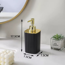 Kit Banheiro 6 Peças Conjunto Moderno Lavabo Completo com Escova Sanitário.
