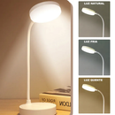 Luminária De Mesa Recarregáveis Led Com Proteção Os Olhos Usb Iluminaria Abajur Lâmpada De Mesa Para Quarto Dormitório