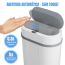 Lixeira Automática 12L com Sensor Infravermelho Inteligente | Izla Store