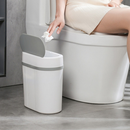 Lixeira Automática Branca 12 Litros Com Sensor Infravermelho Tampa Para Cozinha Banheiro Escritório Quarto
