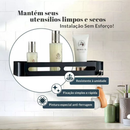 Suporte Shampoo e Sabonete Sem Furo Banheiro