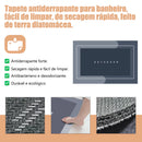 Tapete de Banheiro Absorvente Antiderrapante Secagem Rápida | Izla Store