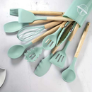 Kit de Utensílios de Silicone 12 Peças | Izla Store
