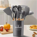 Kit de Utensílios de Silicone 12 Peças | Izla Store