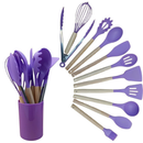 Kit de Utensílios de Silicone 12 Peças | Izla Store